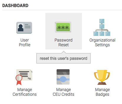 Axis LMS Password Reset