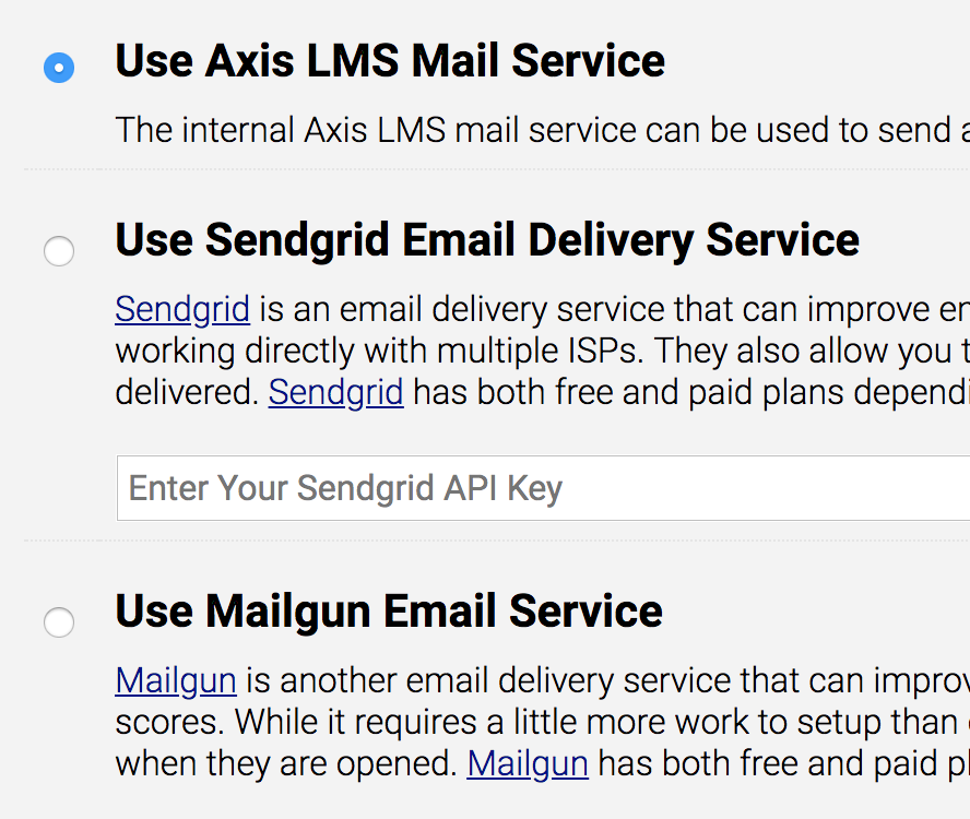 Mail Services