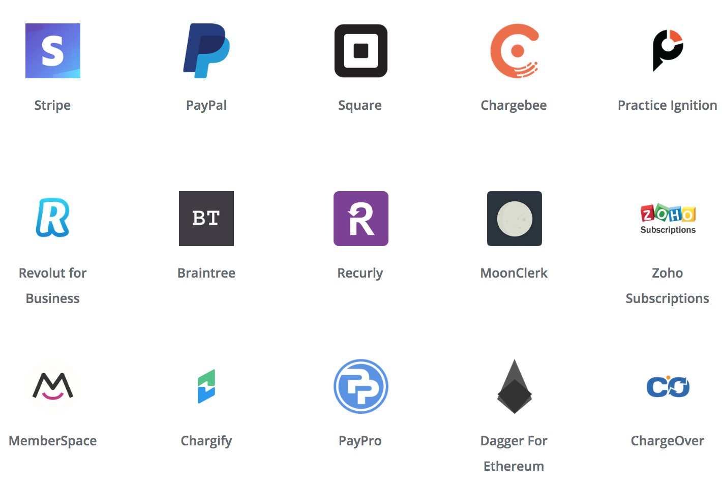 Zapier Payment Apps