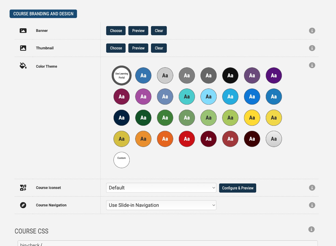 Axis LMS Screen Shot