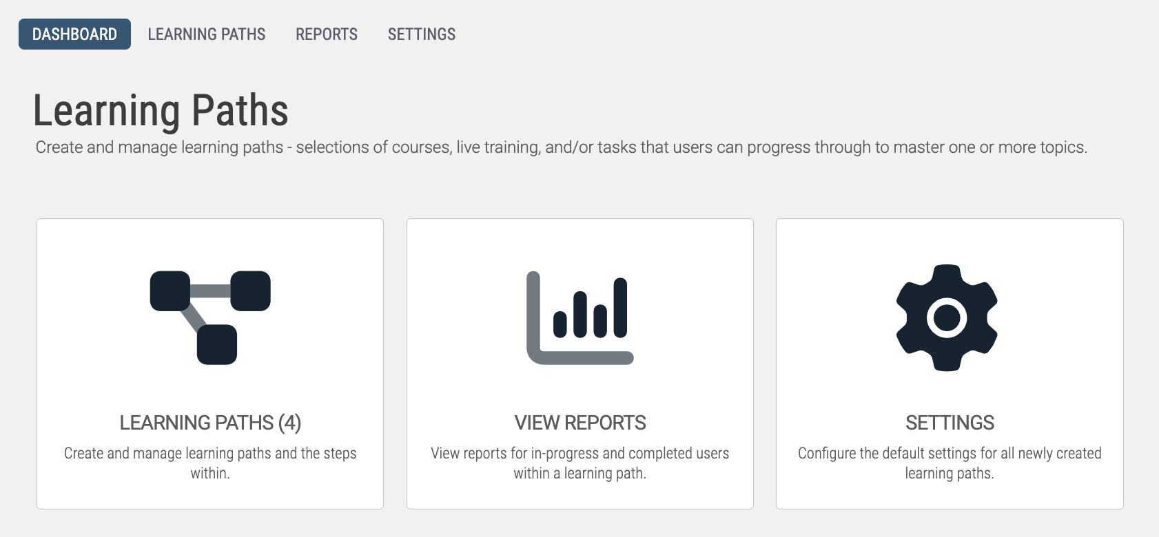 Creating Your First Learning Path