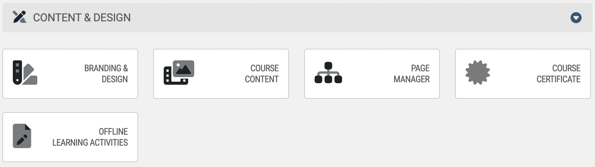 Course Page Manager
