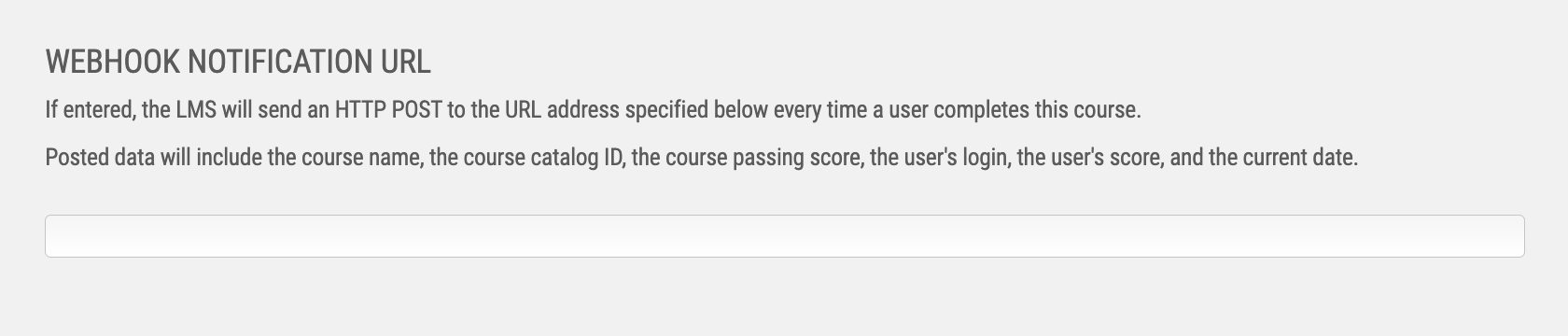 Axis LMS Screen Shot